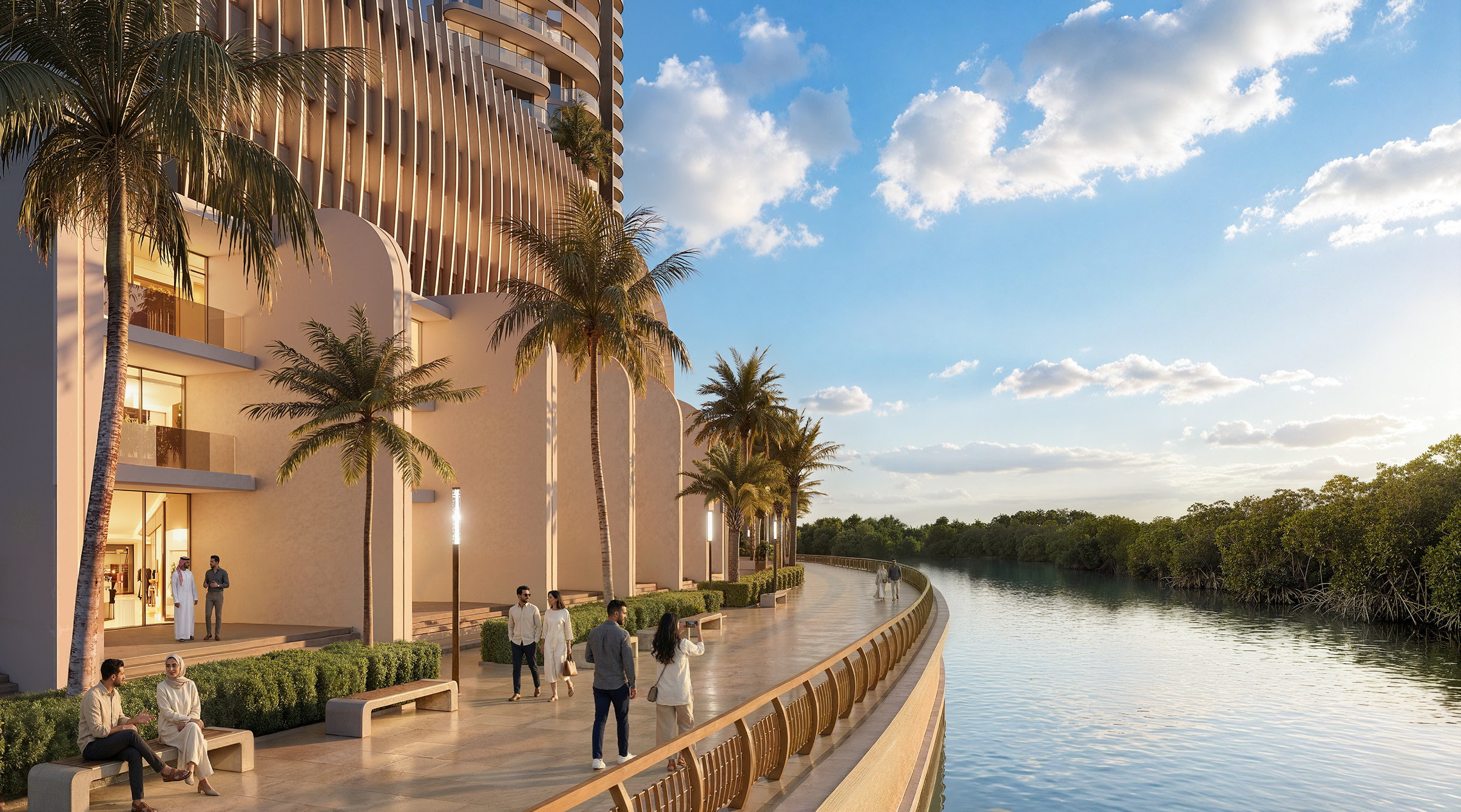 Luxury interior at Radisson Residences Abu Dhabi