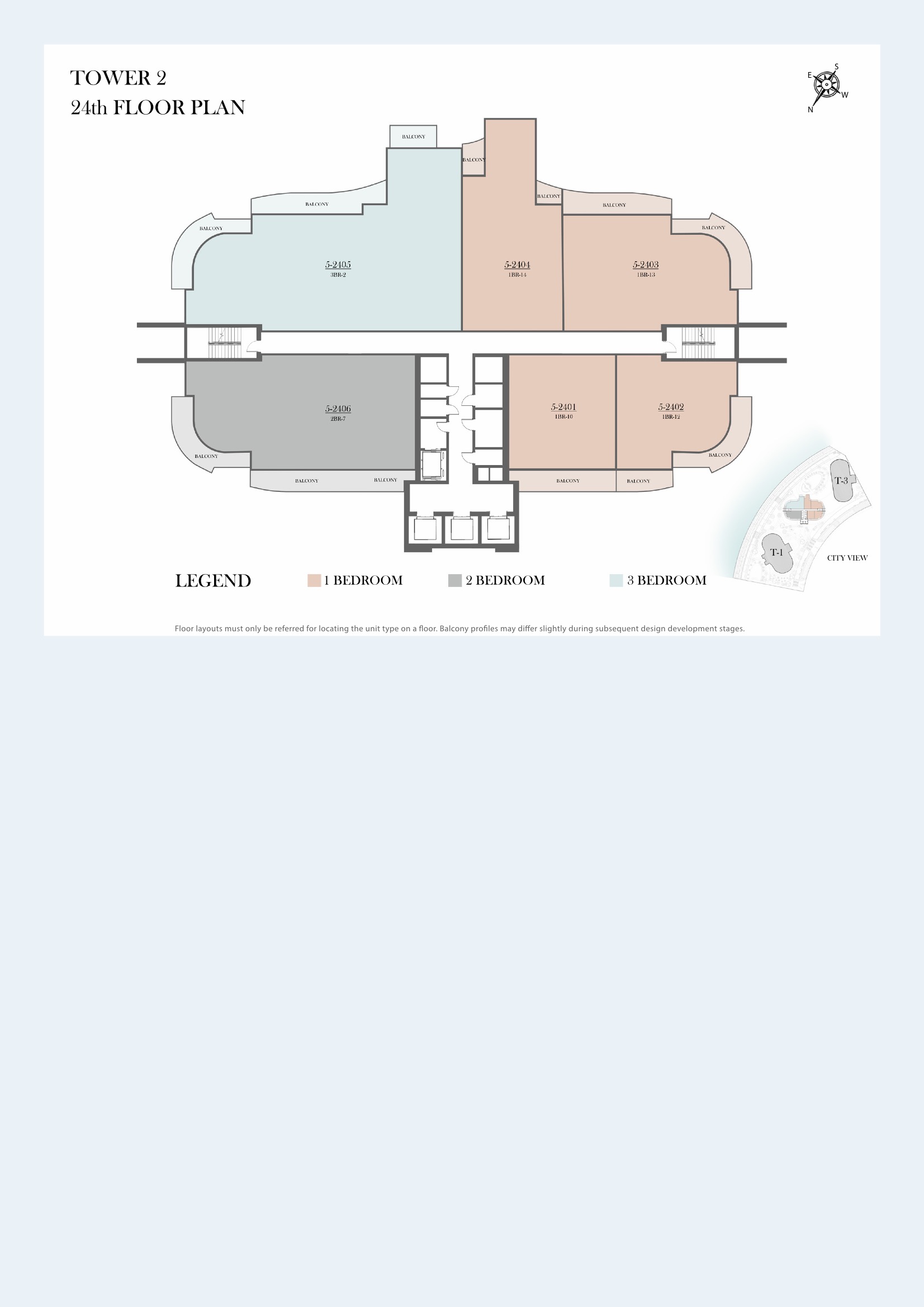 Radisson Residences - Tower 2 Floor plan